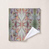  roze suikererwten bad handdoek (Wasdoekje)