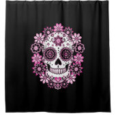 Roze Suikerhuid Douchegordijn (Voorkant)