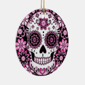 Roze Suikerhuid Keramisch Ornament (Rechts)