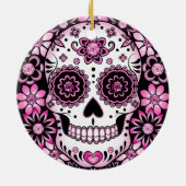 Roze Suikerhuid Keramisch Ornament (Achterkant)