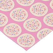 Roze suikerkoekjes en sprintbessen, Bevroren Tafelkleed (Gekanteld)