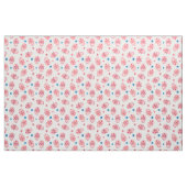 Roze suikerpatroon stof (Fat Quarter)