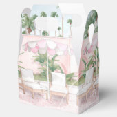 Roze Summertime Glam | Pool Party Bedankdoosjes (Geopend)