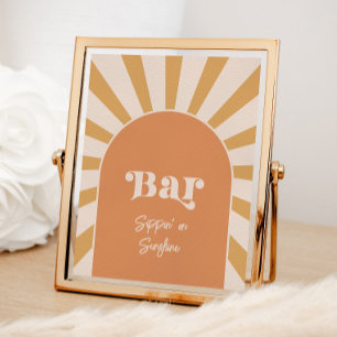 Roze Sun Bar Teken