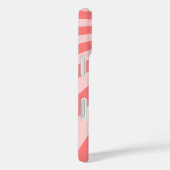 Roze Sunburst "Voeg Jouw namen toe" Case-Mate iPhone Case (Achterkant / Rechts)