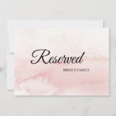 Roze Sunrise Mountain Coordinate Gereserveerde Sig (Voorkant)