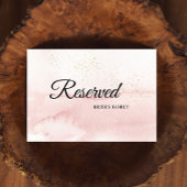 Roze Sunrise Mountain Coordinate Gereserveerde Sig