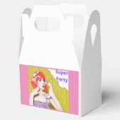 Roze Super Feest Bedankdoosjes (Geopend)