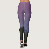 Roze Supermoon Eagle Leggings (Achterkant)