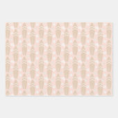 Roze surfplanband inpakpapier vel (Voorkant 2)