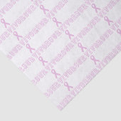 Roze Survivor Tissuepapier (Detail)