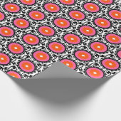 Roze Suzani Pattern Cadeaupapier (Hoek)