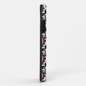 Roze Suzani Pattern Case-Mate iPhone Case (Achterkant/rechts)