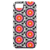 Roze Suzani Pattern Case-Mate iPhone Case (Achterkant)
