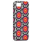 Roze Suzani Pattern Case-Mate iPhone Case (Back/Rechts)