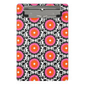 Roze Suzani Pattern Mini Klembord (Voorkant)