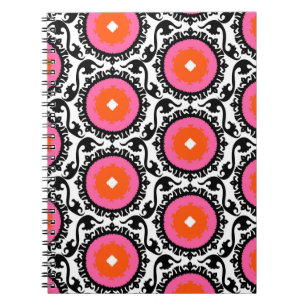 Roze Suzani Pattern Notitieboek