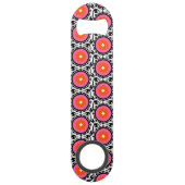 Roze Suzani Pattern Speed Flessenopener (Achterkant)