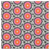 Roze Suzani Pattern Stof (Swatch)