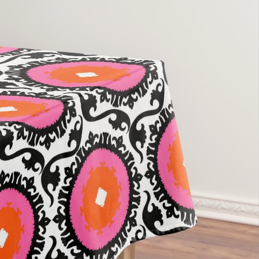 Roze Suzani Pattern Tafelkleed (Voorbeeld)