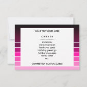 roze swatch kaart (Achterkant)