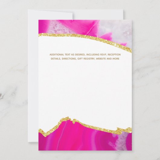 Roze SWEET 16 Modieus Elegante Budget Verjaardag Kaart (Achterkant)