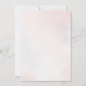 Roze Sweet Ballerina Verjaardag Kaart (Achterkant)