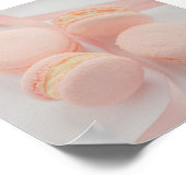 Roze Sweet Macarons keuken poster | Macarons (Hoek)