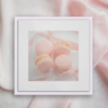 Roze Sweet Macarons keuken poster | Macarons