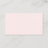 Roze Sweetheart Champagne Boeken voor Baby shower Informatiekaartje (Achterkant)