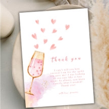Roze Sweetheart Champagne Valentijns Baby shower