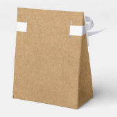 Roze Sweethearts & Arrows Rustic Wedding Dank je Bedankdoosjes (Achterkant)