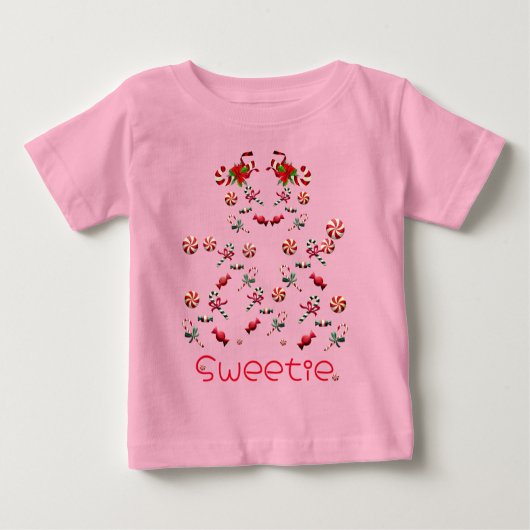 Roze Sweetie Leuke Peuter Modieus (Voorkant)