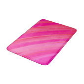 Roze Swirl Abstract Badmat (Gekanteld)