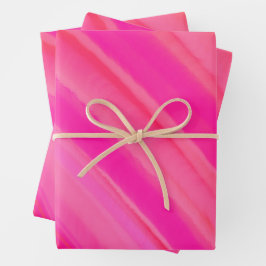 Roze Swirl Abstract Inpakpapier Vel