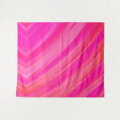 Roze Swirl Abstract Wandkleed (Voorkant (horizontaal))