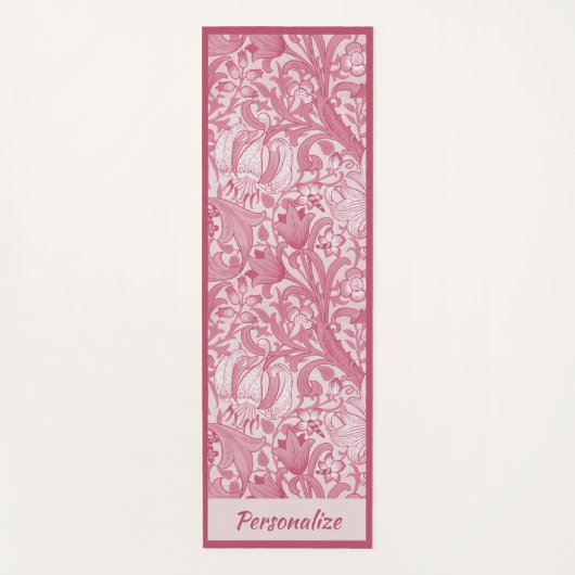  Roze Swirl Design Zen Yoga Namaste Yogamat (Voorkant)