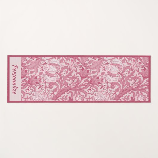  Roze Swirl Design Zen Yoga Namaste Yogamat (Voorkant (horizontaal))