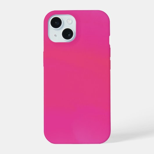 Roze Swirl Digitale Print iPhone 15 Case (Achterkant)