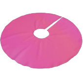 Roze Swirl Digitale Print Kerstboom Rok (Gekanteld)