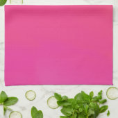 Roze Swirl Digitale Print Theedoek (Gevouwen)