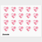 Roze Swirl Hart - Sticker (Vel)