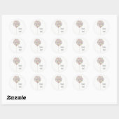 Roze Swirl Lollipop Sticker (Vel)