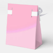 Roze Swirls Favor Box Bedankdoosjes (Achterkant)