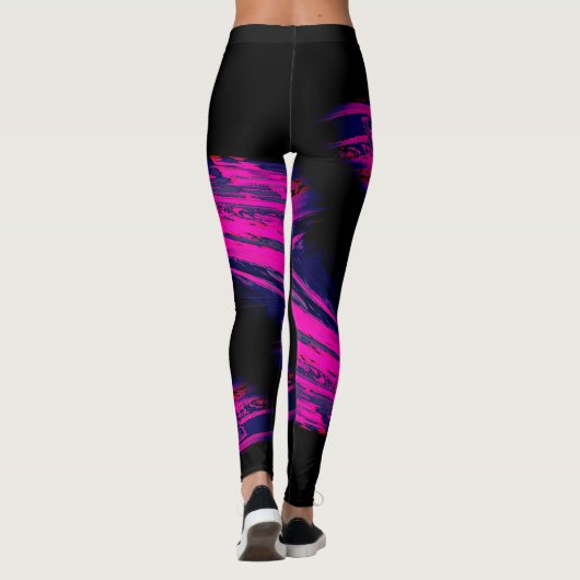Roze Swish Leggings (Achterkant)