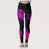 Roze Swish Leggings (Voorkant)