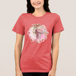 roze T-shirt
