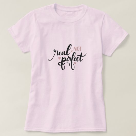 Roze T Shirt (Design voorkant)