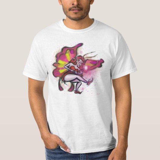 Roze T-shirt (Voorkant)