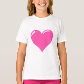 Roze T-Shirt Love (Voorkant)
